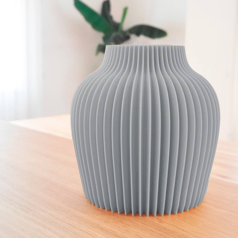 Modern Decorative Vase | Wave Design | 3 Sizes | Kashi