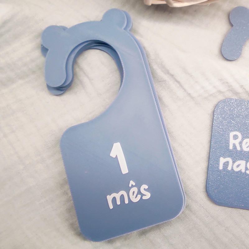 Baby clothing size tags