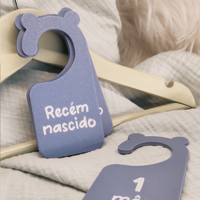 Baby clothing size tags