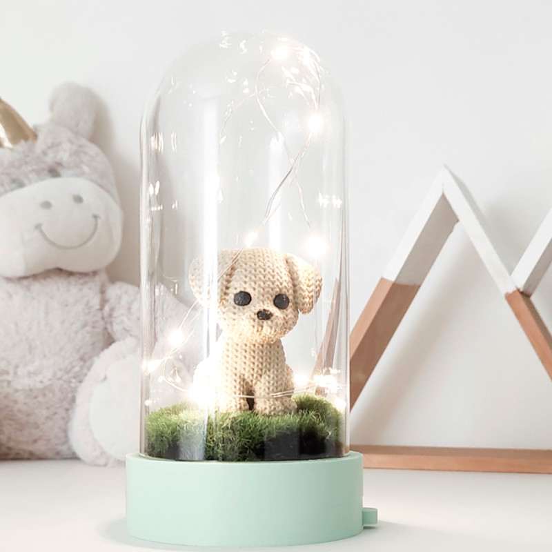 Dog night light