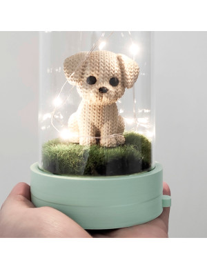 Dog night light