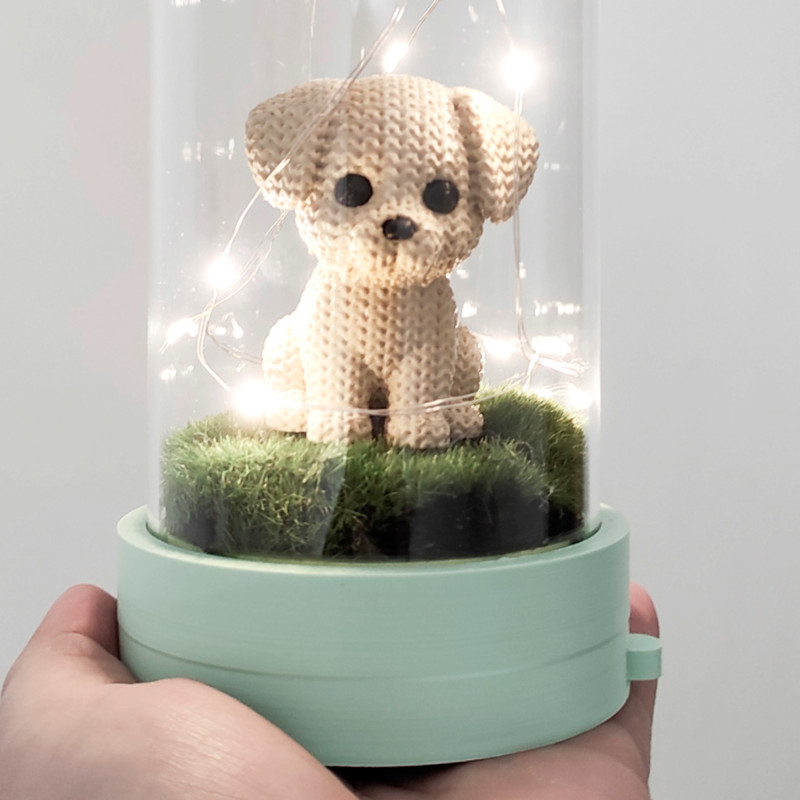 Dog night light