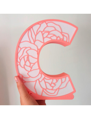 Letter night light