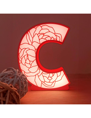 Letter night light