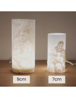 Luminária Fotográfica Personalizada - Redonda