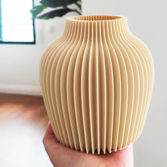Modern Decorative Vase | Wave Design | 3 Sizes | Kashi